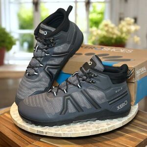 Xero Xcursion Fusion Men’s 14 Waterproof Hiking Boot Zero-Drop Asphalt / Gray